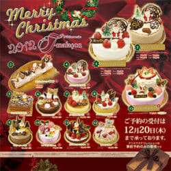 クリスマスケーキ　POP制作